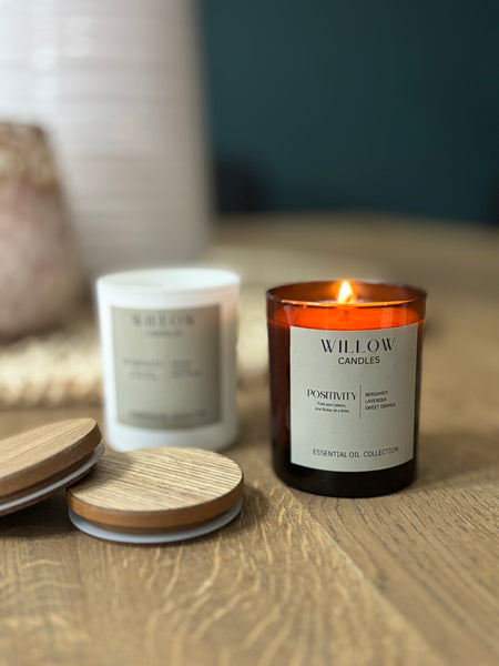 * NEW * WELL-BEING CANDLE COLLECTION with ESSENTIAL OILS