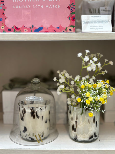DOUBLE WICK PRINT JAR